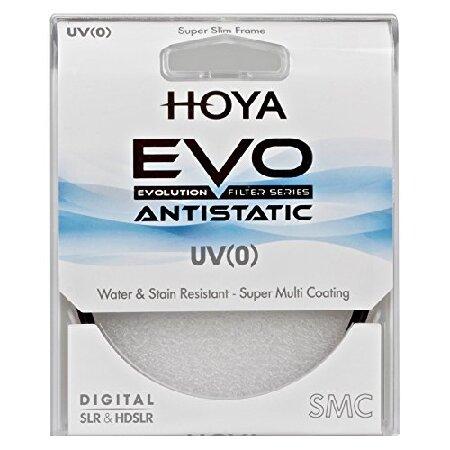 クーポン割引 Hoya Evo 静電気防止UVフィルター - 67mm - 埃/汚れ/撥水加工 薄型フィルターフレーム