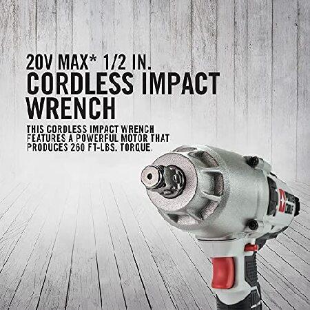 今すぐ購入激安 PORTER-CABLE 20V MAX Impact Wrench， 1/2-Inch (PCC740LA)