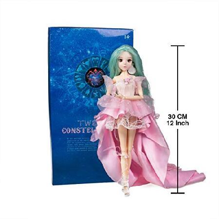 今週だけ安 ICY Fortune Days Mystery Magic Girl BJD Doll 12 inch Twelve Constellation Series Doll (Virgo)LOLサプライズ
