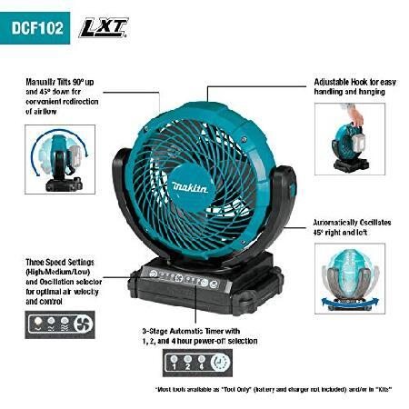 超格安価格 Makita DCF102Z 18V LXT Fan， 7-1/8　電動工具