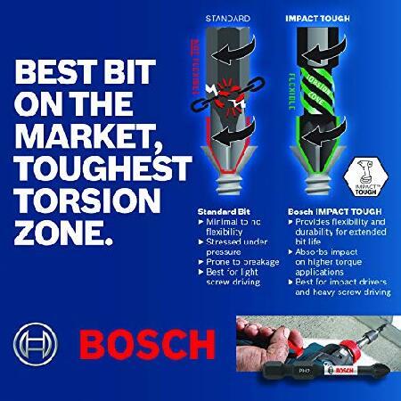 【新商品！】 BOSCH ITT256B 10-Pack 6 In. Torx #25 Impact Tough Screwdriving Power Bits　電動工具
