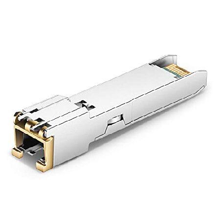QSFPTEK　10GBase-T　SFP　RJ45,　Ubiquiti,　Arista　Ne　Gbic　SFP-10GE-T,　10　Transceiver　Ethernet　Module,　SFP　T　10G　to　Mikrotik,　10Gbe　Gigabit　Copper　Mini　for