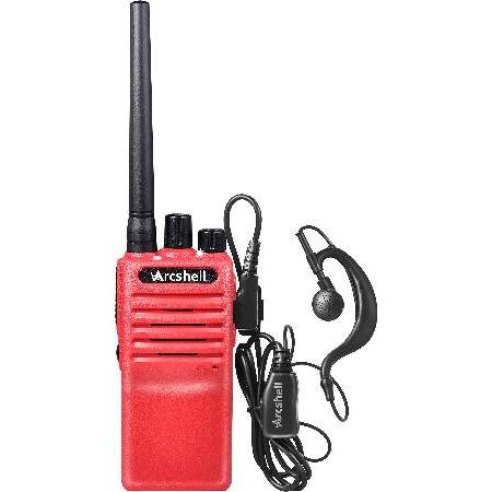 Arcshell　Rechargeable　Long　with　Range　Charger　Earpiece　and　Radios　Walkie　Li-ion　Two-Way　Pack　Battery　Talkies　Included