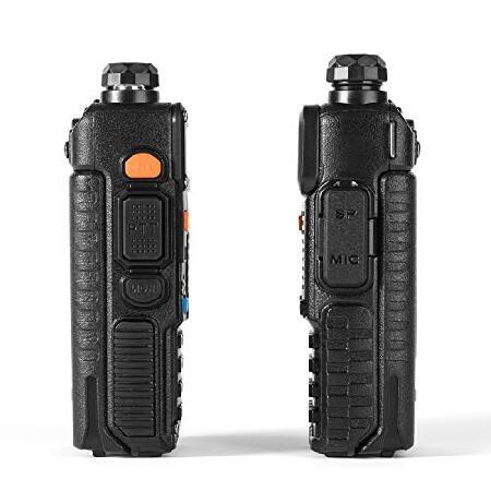 Ham　Radio　Walkie　Talkies　Li-ion　UHF　Earpiece　with　Band　2-Way　VHF　Rechargeable　and　Dual　Battery　with　Walkie　(UV-5R)　Complete　Talkie　Radio　Handheld　Set