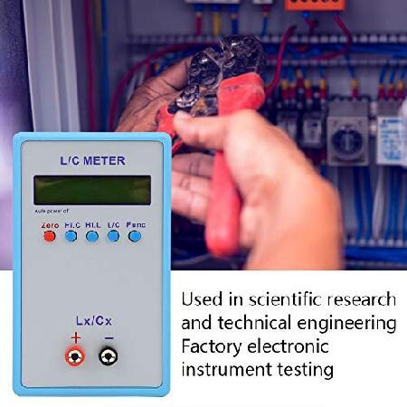 激安アウトレットストア LCR Inductor Capacitor Tester Inductance Capacitance Multimeter Handheld Electric LCR Meter with Capacitance for Scientific Research