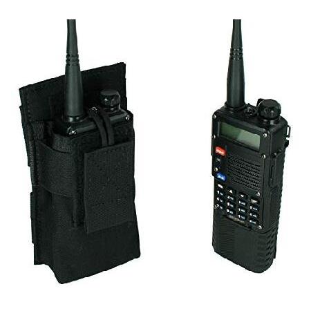 Specter　Gear　MOLLE　Radio　fits　Extended　with　UV-5R　BLK　Baofeng　BF-F8HP　Pouch,　1206　Length