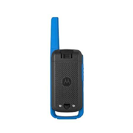 Motorola　Solutions　T270　Radio　Black　Two-Way　Blue　Two-Pack　W