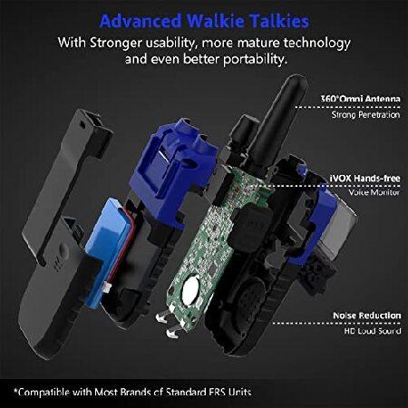 Rechargeable　Walkie　Talkies　with　Proof　Long　for　Talkies,Drop　Walkie　Distance　Walkie-Talkies　Long　Way　Way　Range　Two　Radios　Adults　Charging　Work　S