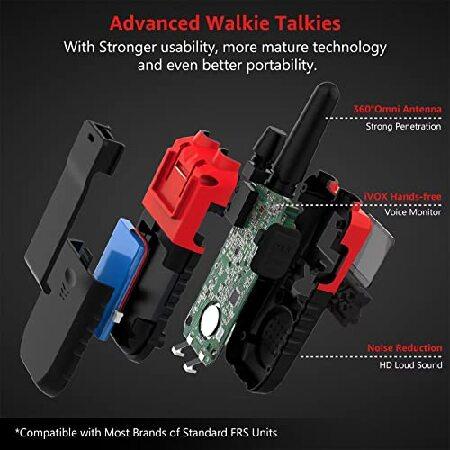 Long　Range　Walkie　with　Walkie-Talkies　for　Radios　Earpiece　Set　Talkies,VOX　Walkie　Rechargeable　Long-Distance　Way　Adults　Talkies　Work　Mic　and　2way