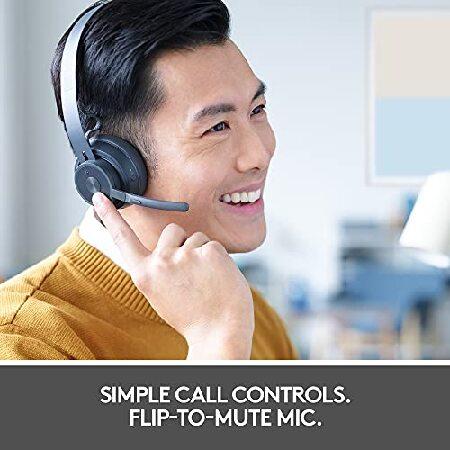 Logitech Zone 900 On-Ear Wireless Bluetooth Headset with Advanced Noise-canceling Microphone, Connect up to Wireless Devices with one Receiver, Quic