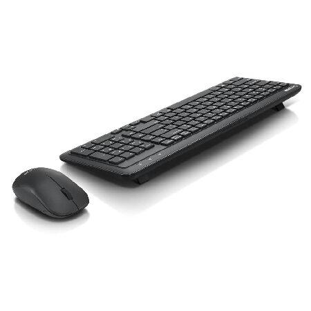 通販の特価 Lenovo 300 Wireless Combo Keyboard and Mouse， 2.4 GHz Nano USB-A Receiver， Batteries Included