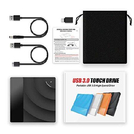 YOTUO 外付けCDドライブ ポータブル USB 3.0 Type-C CD/DVD RWドライブ