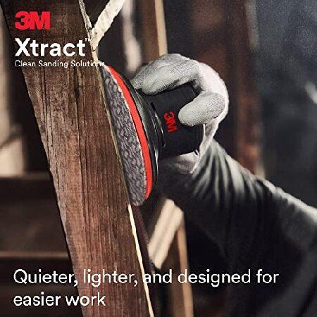 非対面販売 3M Random Orbital Sander， Xtract Pneumatic 88943， 5 in， with Central Vacuum Attachment， 5/16 in Orbit， Ergonomic and Lightweight ROS， .28 HP　電動工具