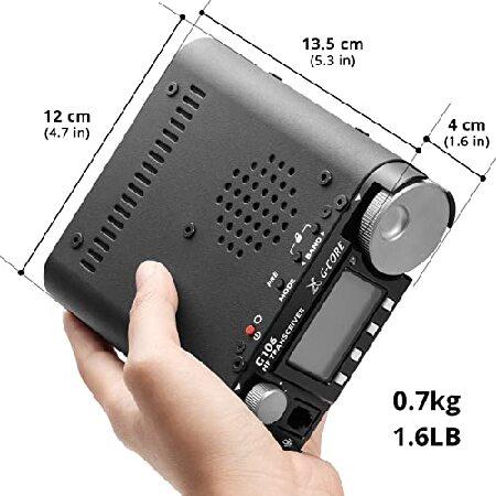 Xiegu　G106　SDR　HF　CW　Support　Transceiver,　SSB　FT8　QRP　5W　WFM,　AM　Radio,