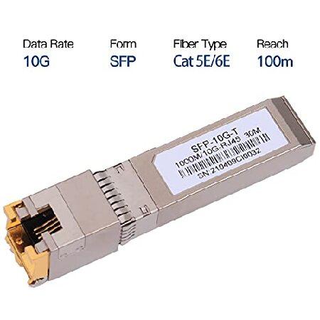 10G　SFP　RJ45-4点