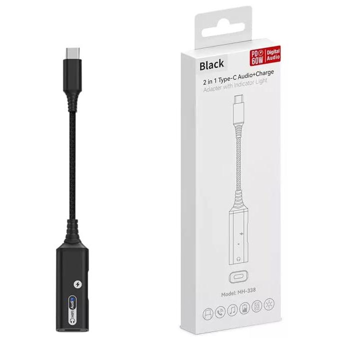 正規品純正 Big-E USB-C to 3.5mm Headphone LED 60W Charging 3.0