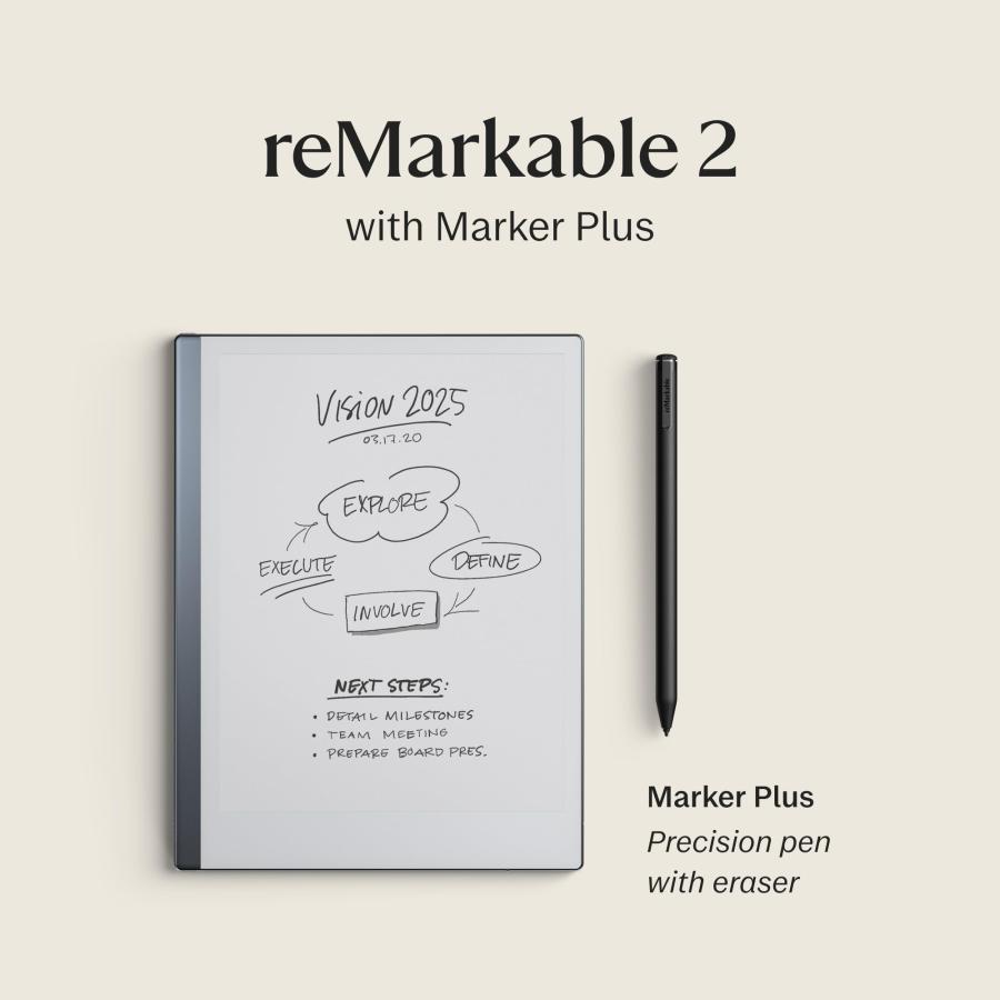 ReMarkable 2 - 次世代ペーパータブレット (マーカープラスと消しゴム 