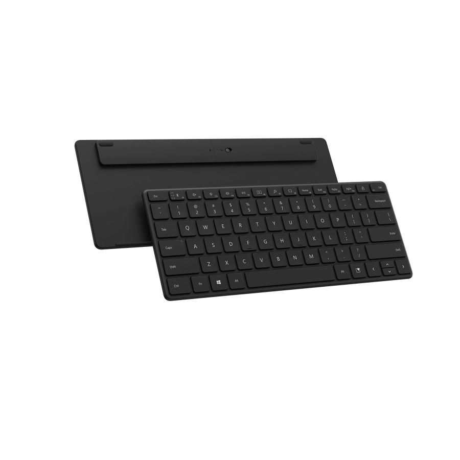 Microsoft Designer Compact Keyboard - Matte Black. Standalone Wireless Bluetooth Keyboard. Compatible with Bluetooth Enabled PCs/Mac｜mstand｜03