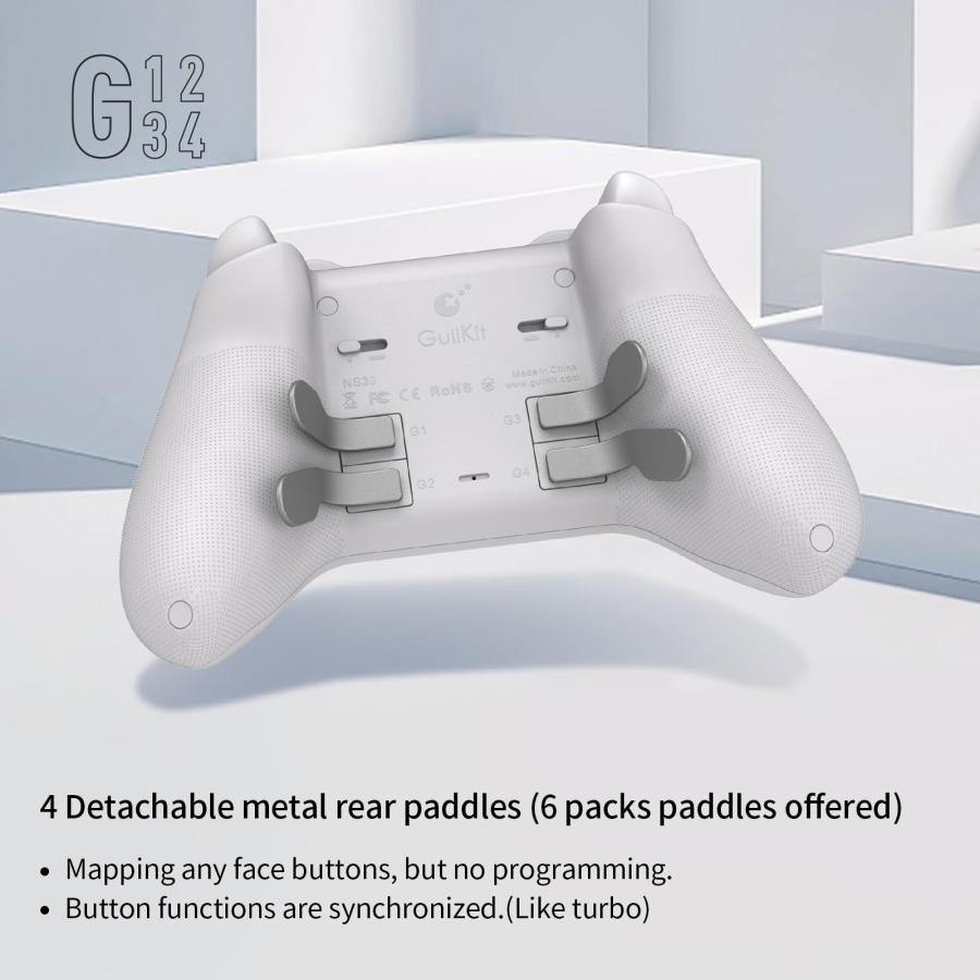 GuliKit KK3 Max, Kingkong 3 Max Controller with 4 Back Buttons, Hall Joysticks and Triggers, Wireless for Switch OLED/PC/Android/MacOS/iOS/Steam Deck, : mstb0chdsrxkw : m.standヤフー店 - 通販 - Yahoo!ショッピング GuliKit KK3 Max, Kingkong 3 Max Controller with 4 Back Buttons, Hall Joysticks and Triggers, Wireless for Switch OLED/PC/Android/MacOS/iOS/Steam Deck, : mstb0chdsrxkw : m.standヤフー店 - 通販 - Yahoo!ショッピング