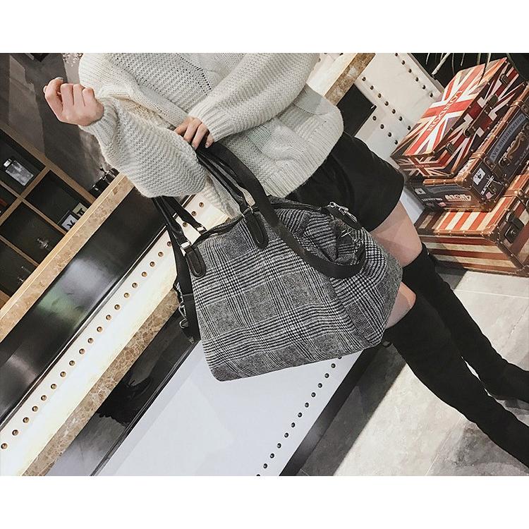 ボストンバッグ 旅行カバン レディース キャリーオン 大容量 チェック柄 2way 旅行 旅行 ジム バッグ Pf Mstar Yahoo 店 通販 Yahoo ショッピング