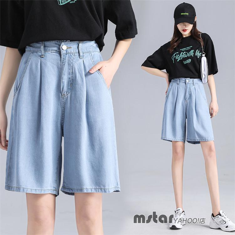 とっておきし福袋 デニムショートパンツ レディース デニム 短パン ジーンズ ハーフパンツ ボトムス ウエストゴム カジュアル G Grafiti Si