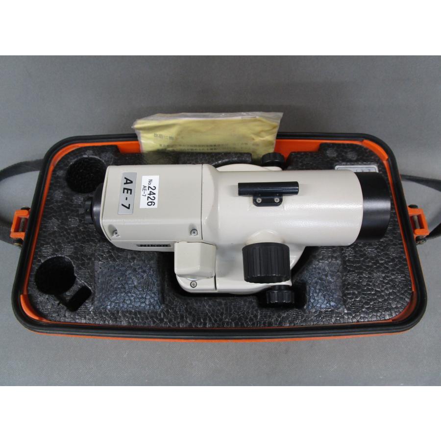 中古品 □ Nikon オートレベル AE-7C □ G □ ITUPMS22KTYS オートレベル 「AE-7／AE-7C」 ｜株式会社ニコン・トリンブル