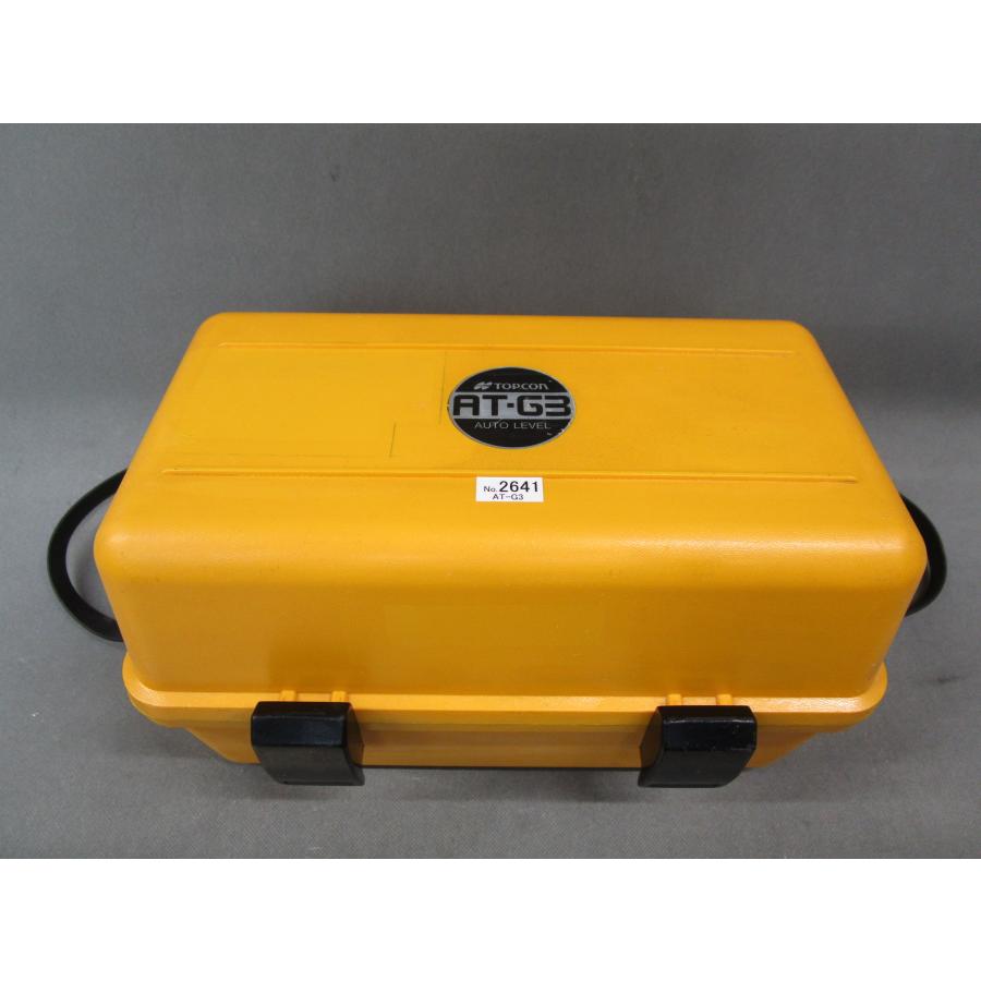 オートレベル 　AT-G3　 測量機 自動レベル(D3700akxY) 整備・校正済み中古機】【即納可】 AT-G3 トプコン オートレベル