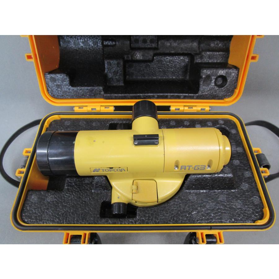 オートレベル 　AT-G3　 測量機 自動レベル(D3700akxY) 整備・校正済み中古機】【即納可】 AT-G3 トプコン オートレベル
