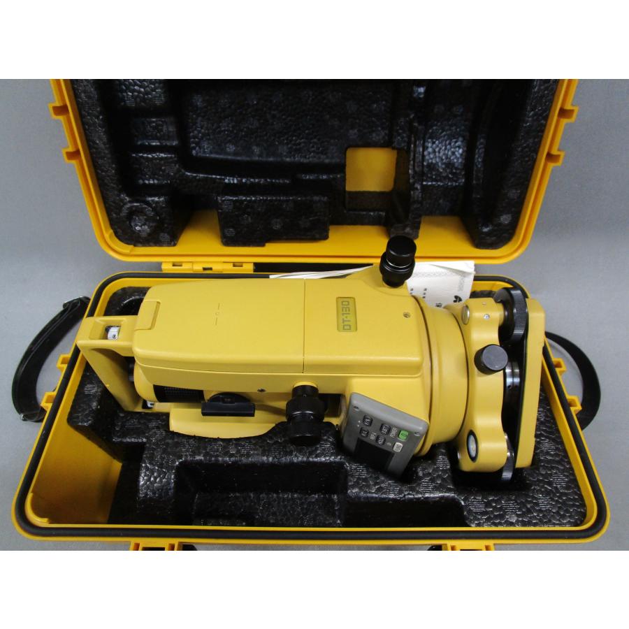 TOPCON デジタルセオドライト DT-130 三脚付き【リライズ野田愛宕店】【店頭取引限定】【中古品】1点限り早い者勝ち！ 整備済み中古機】【即納可】 TOPCON トプコン セオドライト DT-130 美