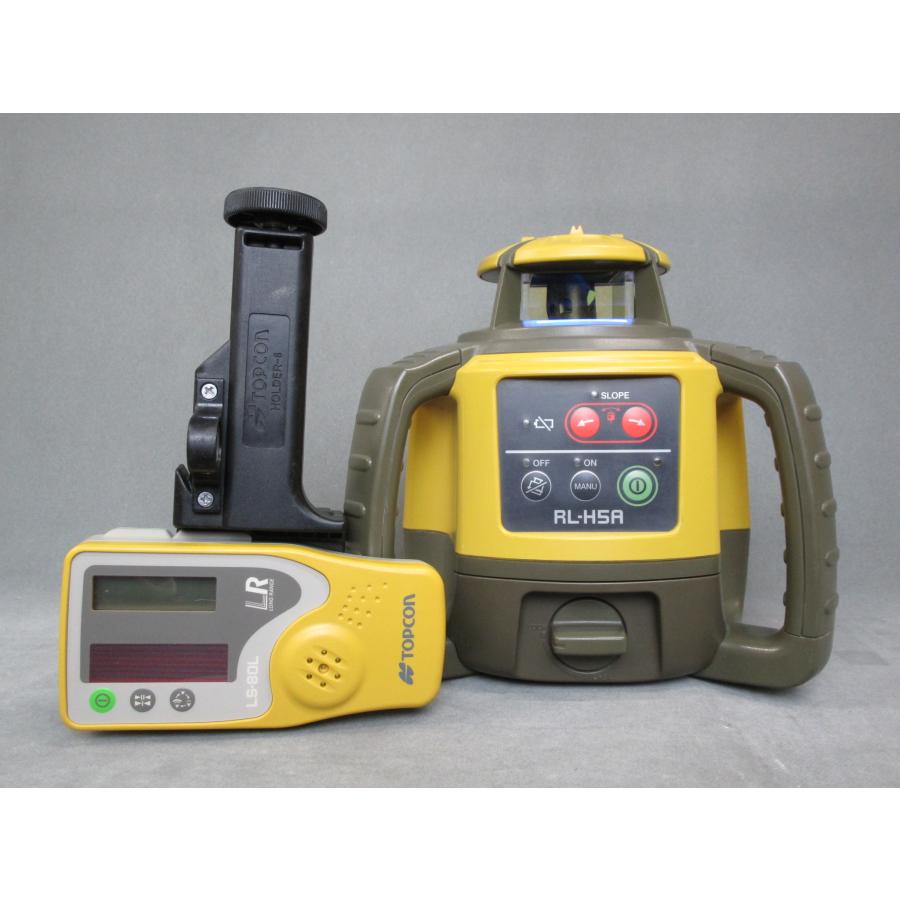 中古 トプコン ローティングレーザー RL-H5A / レベルセンサー RS-80L TOPCON 回転レーザー Amazon.co.jp: トプコン ローテーティングレーザー RL-H5A（RB）+LS