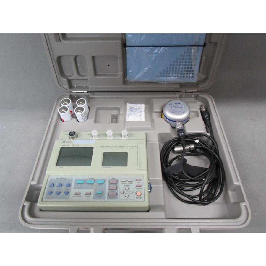 【中古機】【即納可】RION　リオン　振動レベル計　VM-53A　動作確認済の画像