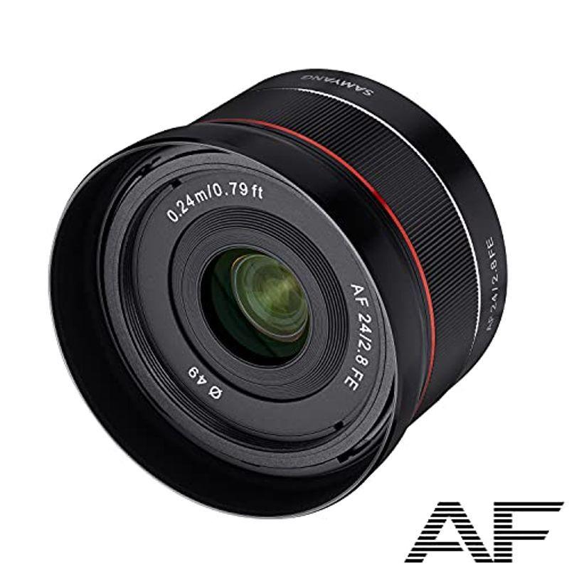 日本最大の日本最大のSAMYANG 単焦点広角レンズ AF 24mm F2.8 FE