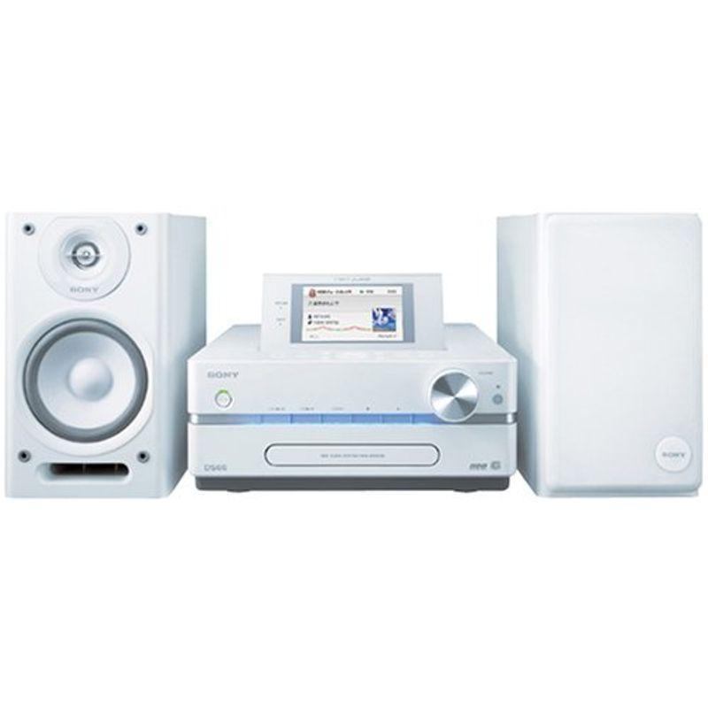 SONY NETJUKE HDD/CD対応 ハードディスクコンポ HDD160GB NAS-D500HD/W ホワイト