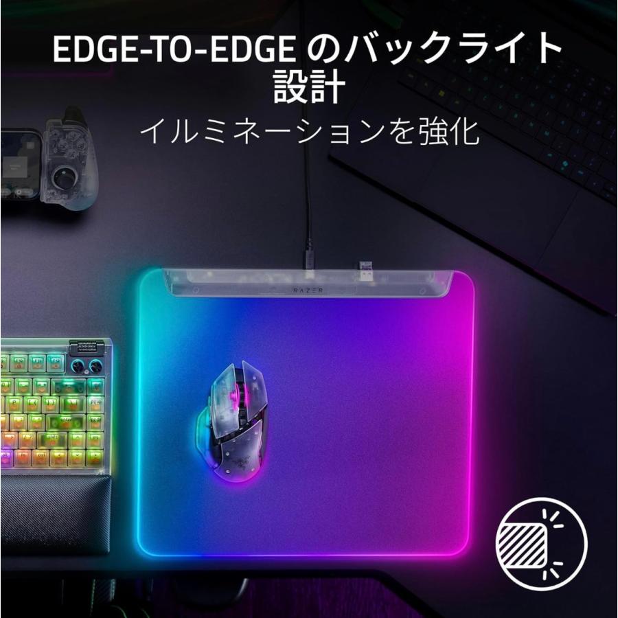 Razer（レイザー） マウスパッド ゲーミング Firefly V2 Pro Phantom