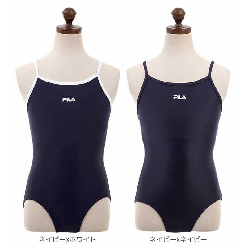 SALE セール スクール水着女子 ワンピース ブラカップポケット 裏地 ウエア スイミング 水泳 競泳 学校 :120-670:Manhattan store 通販 FILA ⭐︎ セパレート 水着 ⭐︎ 120 ⭐︎