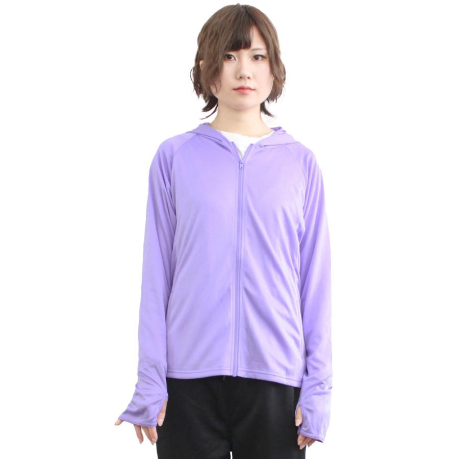 UVカットパーカー レディース l ll m s UVカット パーカー 指穴付き