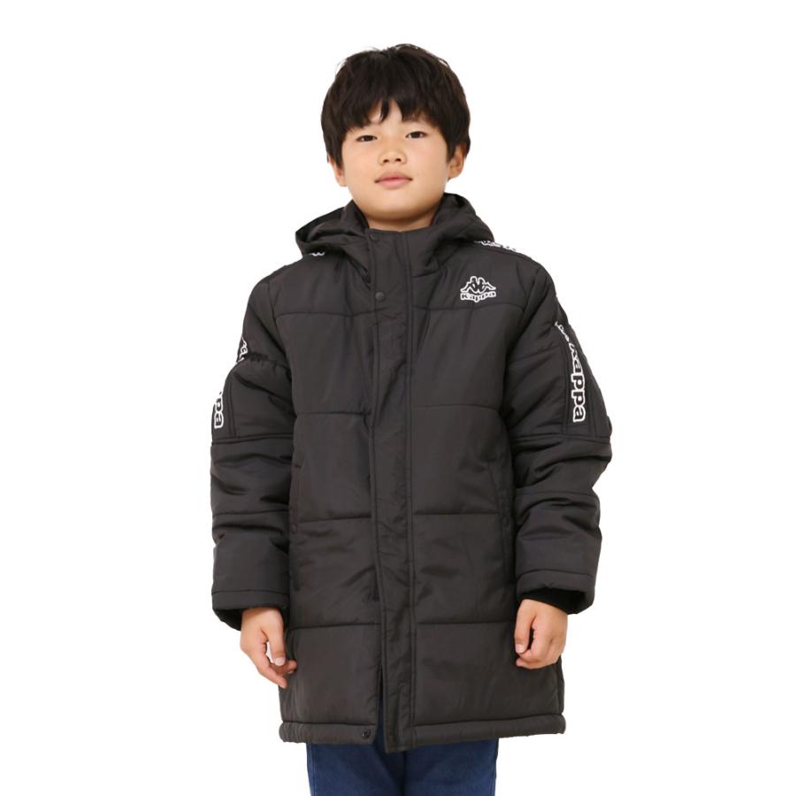 Kappa（カッパ） 中綿ジャケット キッズ ハーフコート ベンチコート