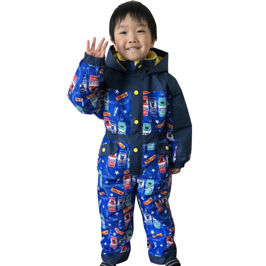 トミカ プラレール スキーウェア キッズ 100 110 1cm つなぎ 子供 ジャンプスーツ 男の子 スノーコンビ ウエア スノボウェア撥水加工 Manhattan Store 通販 Yahoo ショッピング
