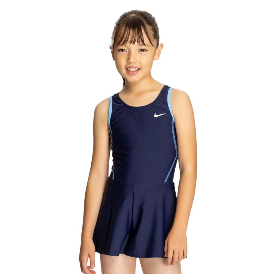 NIKE（ナイキ） スクール水着女子 女の子 小学生 キュロットスカート 