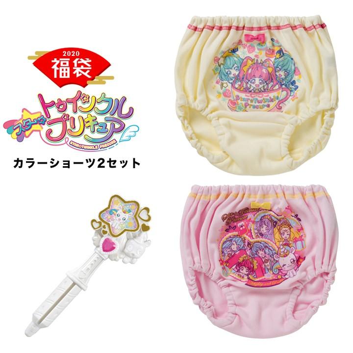 福袋 スタートゥインクルプリキュア カラーショーツ 福袋 インナー ショーツ 3点セット スターカラーペン付き 19年 19 福袋 女児 フワ 女の子 パンツ puri Inner Manhattan Store 通販 Yahoo ショッピング