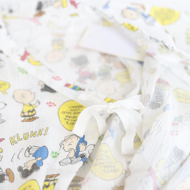 PEANUTS 甚平 キッズ 男 女 ベビー 60 70 80 赤ちゃん 夏 ピーナッツ 