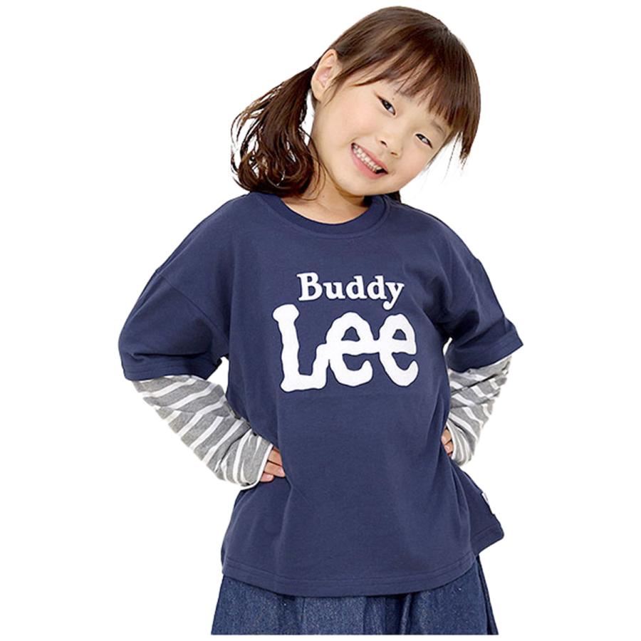 Lee（リー） Tシャツ キッズ 長袖 バディーリー 長袖Tシャツ キッズ