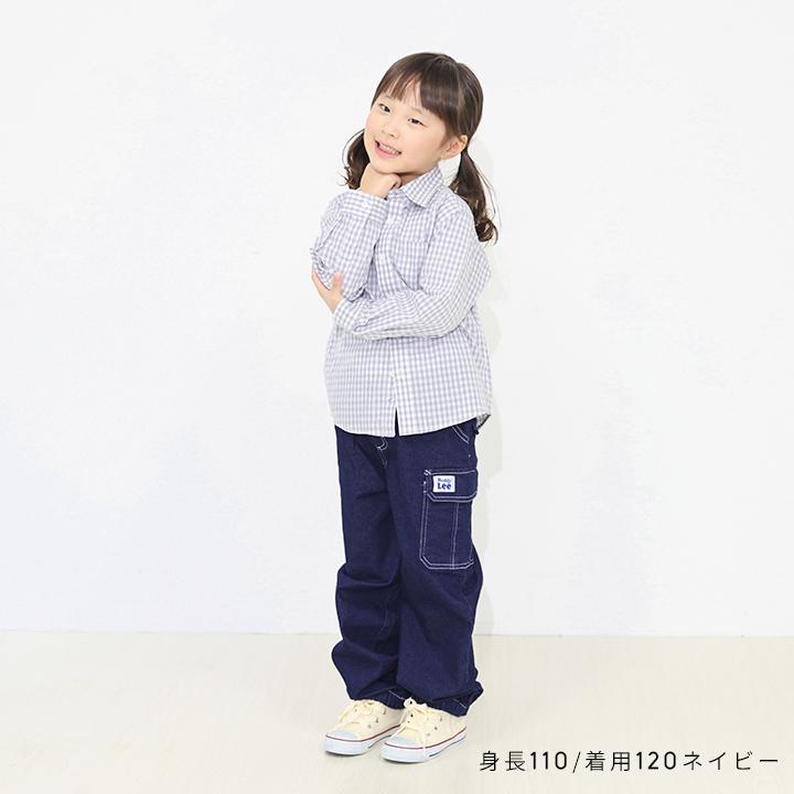 Lee（リー） ジョガーパンツ キッズ バディ ロングパンツ デニム