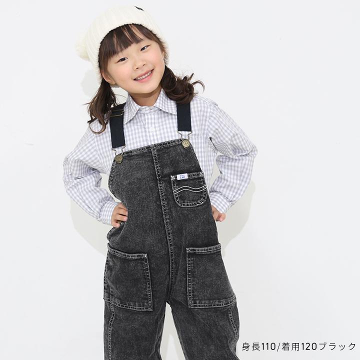 Lee（リー） オーバーオール キッズ バディ デニム サロペット 女の子
