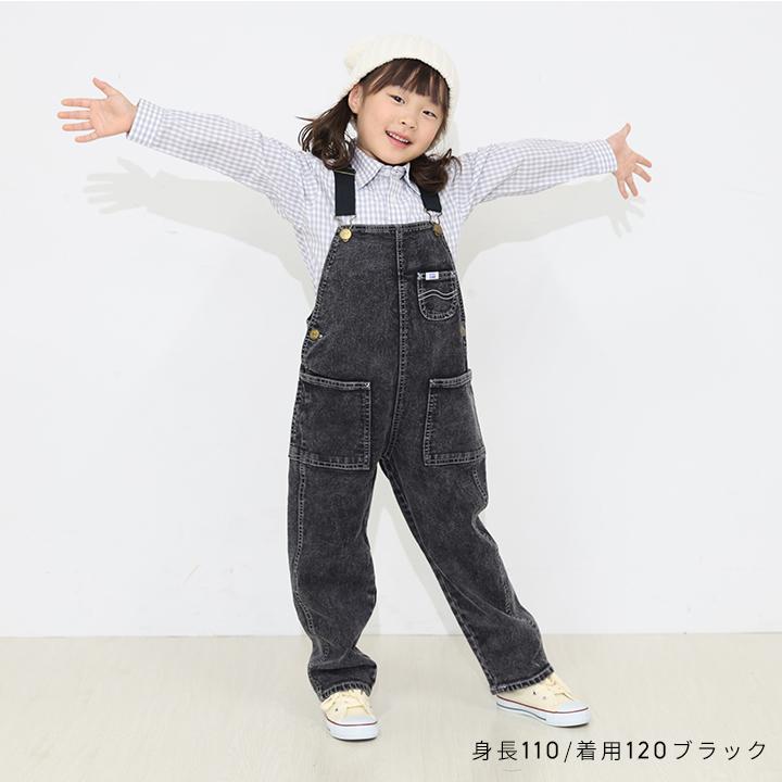 Lee（リー） オーバーオール キッズ バディ デニム サロペット 女の子