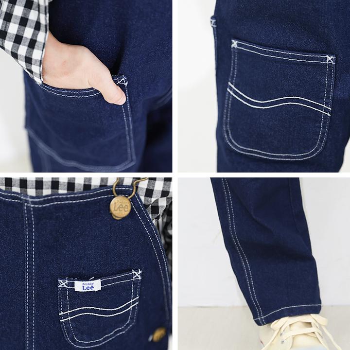 Lee（リー） オーバーオール キッズ バディ デニム サロペット 女の子