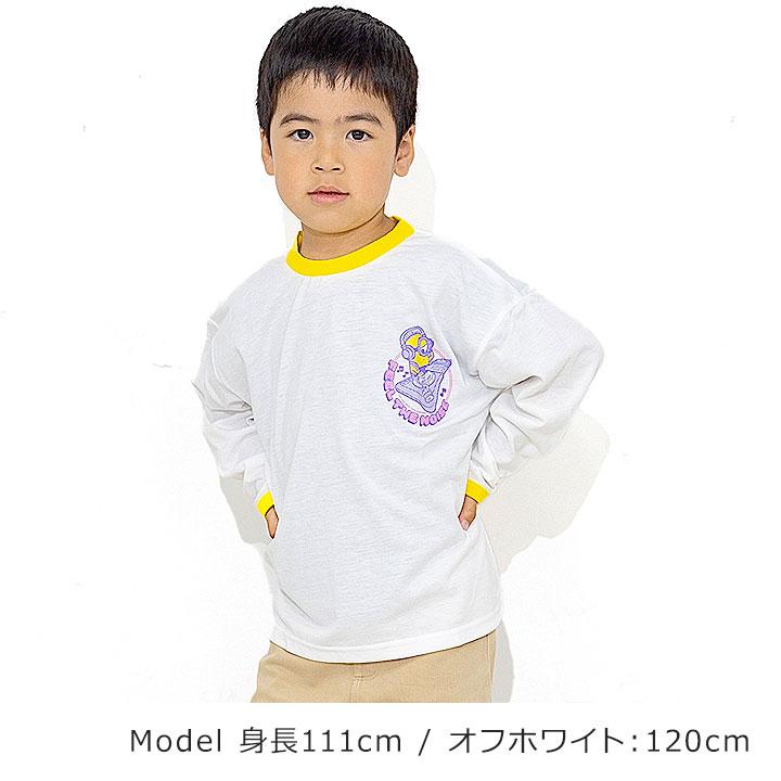 Tシャツ キッズ 長袖 ミニオン プリント 男の子 女の子 ロンT 春秋冬