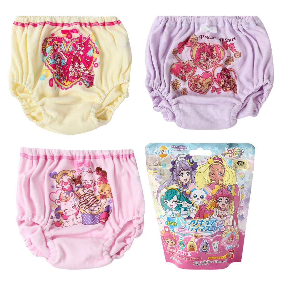 プリキュア ショーツ 福袋 キッズ 女の子 スタートゥインクル オールスターズ 入浴剤付き 100 110 1 130cm 下着 ショーツ 3枚セット 肌着 子供 服 子供服 95 Manhattan Store 通販 Yahoo ショッピング
