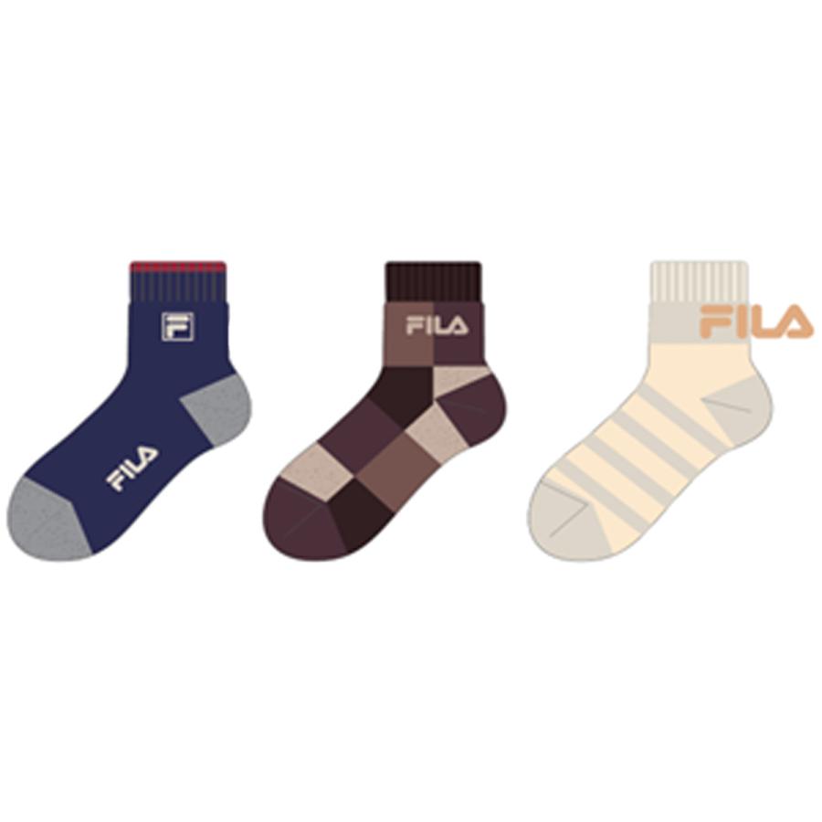FILA（フィラ） 福袋 2026 レディース FILA 3Pソックス 3点セット 23