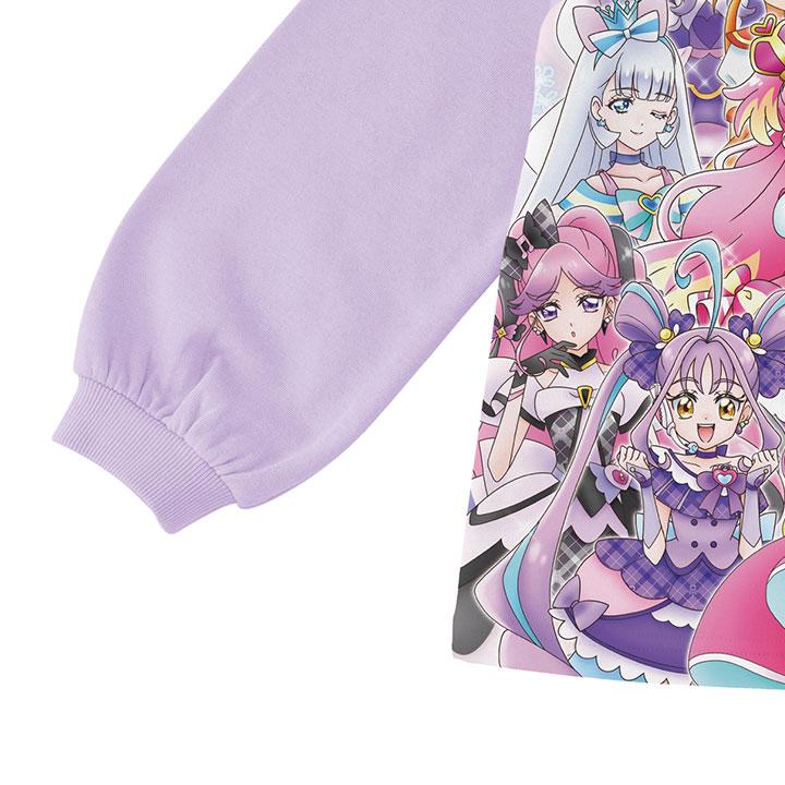 BANDAI（バンダイ） プリキュア パジャマ 冬 光るパジャマ 裏起毛 